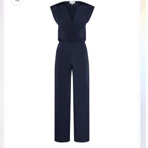 BNWT Riley radar classic slinky jumpsuit Elegant Navy Jumpsuit